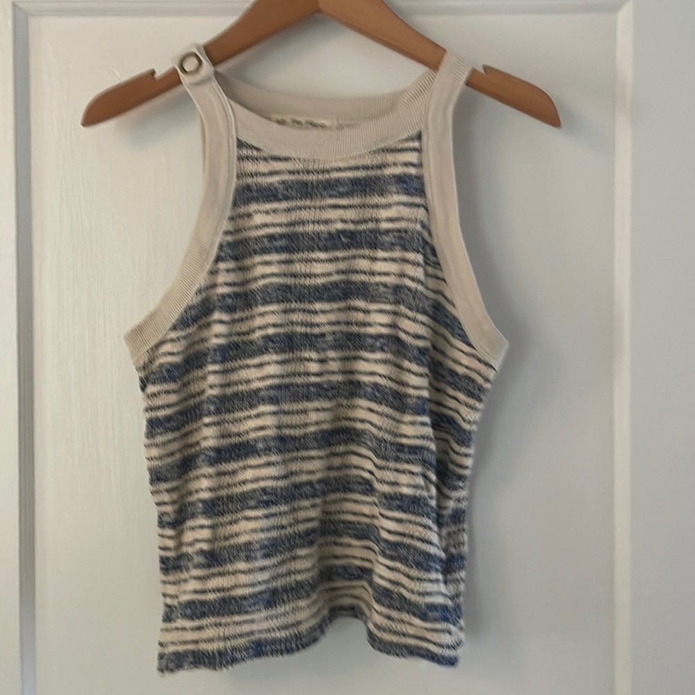 Racerback sweater tank